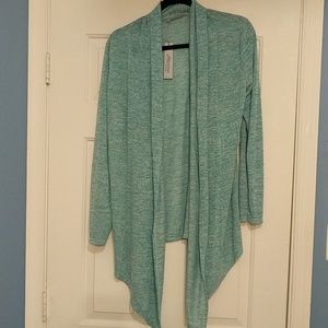 Ladies open front cardigan